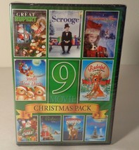 9 Movie Christmas Pack New Dvd - £31.05 GBP