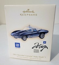 2007 Hallmark Keepsake Ornament 1961 GM Chevrolet Corvette Mako Shark I  MIB - £13.93 GBP