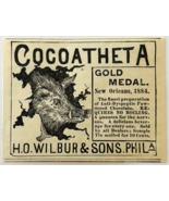 1886 Cocoatheta Dyspeptic Advertisement Victorian Quack Medicine DWKK27F - $27.87 CAD