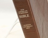 1973 Foundation NASB New American Standard Bible Reference Genuine Leather - $107.79