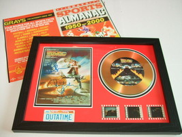 BACK TO THE FUTURE    FILM CELL FRAMED+FREE ALMANAC  new  13 - £13.10 GBP