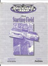 2000 Brickyard 400 Starting line Up - $9.85