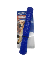 Nerf Dog Squeak Stick Dog Toy Fetch Chew Blue - £11.83 GBP