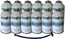 Artic Air for R12, R-12, r12a systems, GET COLDER AIR, 12 Cans with hose - £135.00 GBP