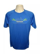 TCS New York City Marathon Training Series 18M Men Small Blue Jersey - $369.07 MXN