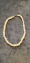 VINTAGE 60&#39;S GENUINE HAWAIIAN NATURAL PUKA SHELL CHOKER NECKLACE - $75.00