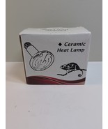2 packs 100W CERAMIC HEAT EMITTER BROODER INFRARED LAMP BULB REPTILE PET... - $224.87 MXN