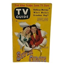 TV Guide August 21 1953 Mary Hartline Claude Kirchner Super Circus Cincinnati - $22.99