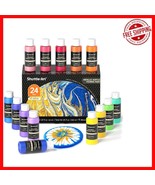24 Fl Oz Metallic Pouring Paint Set - 23 Colors for Stunning Artistic Cr... - $668.91 MXN