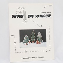 Under the Rainbow Fantasy Forest Cross Stitch Patterns Christmas Trees UR2015 - £15.78 GBP