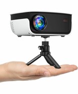 Outdoor Projector, Mini Projector With 100&quot; Screen, 1080P And 240&quot; Suppo... - $54.97