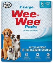 Four Paws X-Large Wee Wee Pads for Dogs - 6 count - £14.37 GBP