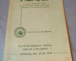 1960 St Francis Prep Games Sports Program Brooklyn NY Catholic High School - $14.80