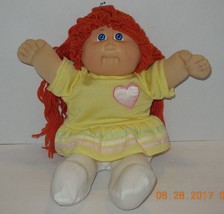 1983 Coleco Cabbage Patch Kids Plush Toy Doll Orange Hair CPK Xavier Rob... - $47.31