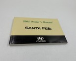 2005 Hyundai Santa FE Owners Manual OEM L04B36010 - $31.49