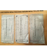 Vintage 3 1884 Dayton Gas Paper Receipt *Pre Owned* n1 - $9.99