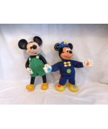  MICKEY MOUSE Vintage Musical Notes Toy &quot;Press Spot Plays Note&quot; + Mickey... - $19.80