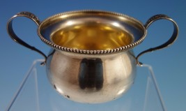 Hyperion by Whiting Sterling Silver Sugar Bowl Gold Washed #5937 (#1618) - £307.83 GBP