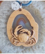 Oak Wood Cancer with Agate Pendant - $28.00