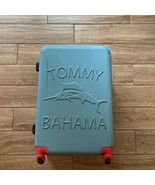 Tommy Bahama Teal &amp; Pink Rolling Luggage Hardshell Wheeled 22&quot;x9”x14 Cra... - $1,737.91 MXN