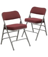Flash Furniture HERCULES Series Premium Metal  Folding Chair Upholstered... - $1,479.42 MXN