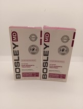 2x Bosley MD Women Minoxidil 2% Hair Regrowth Treatment 2 month supply E... - £17.58 GBP
