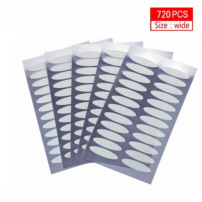 Id tape sticker self adhesive transparent eyelid stickers waterproof fiber stickers for thumb200