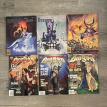 Vintage AD&amp;D Dragon Magazines Issues 115 118 121 256 261 270 - £27.83 GBP