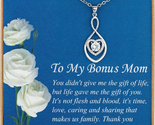 Mothers Day Gifts for Mom, Bonus Mom Necklace from Daughter/Son, Infinit... - $24.82