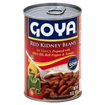Goya Red Kidney Beans Guisadas 15.0 OZ(Pack of 6) - $27.00