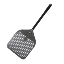 Anygleam Pizza Shovel 30 cm x 86cm  Dark Grey for Perforated Peel with M... - $99.50