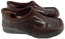 Jessica Simpson Sport Jenna Womens Leather Slip On Flats Shoes Size 8M 45677 - £15.49 GBP