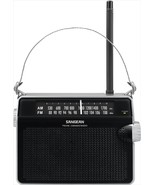 Sangean PR-D6BK AM/FM Compact Portable Retro Strap Analog Tuning Radio, ... - £39.81 GBP