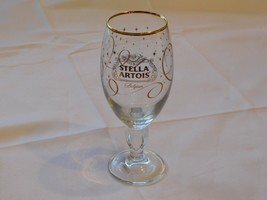 Stella Artois Belgium gold trim Glass Beer very good condition Pre-owned - £16.18 GBP