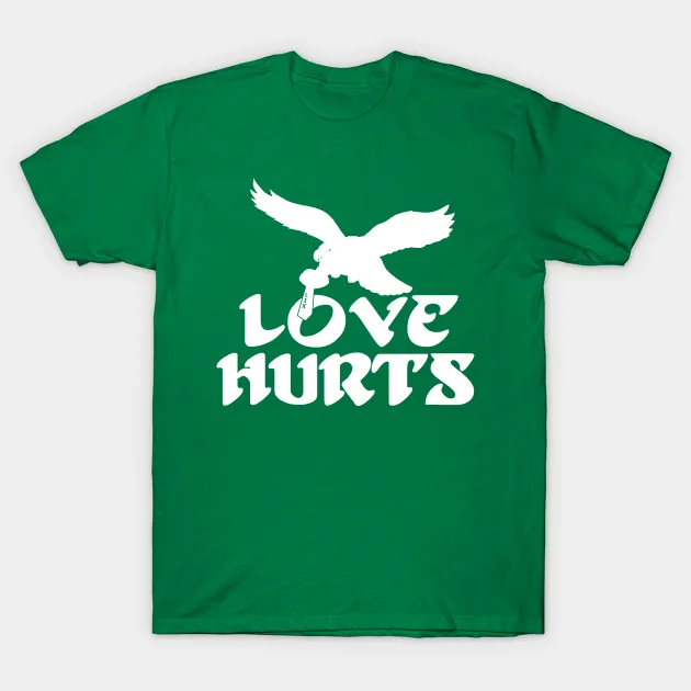 Love Hurts Philadelphia Eagles T-Shirt - $310.10 MXN