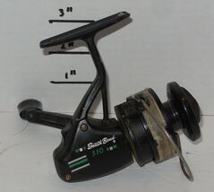 South Bend 310 Black Green Spinning Fishing Reel - $19.75