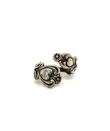 Vtg Sterling Sign Avon Art Nouveau Repousse Treasure Hearts Bypass Ring ... - $61.10 CAD