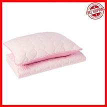 Cozy All-Season Pink Quilt Set - 2 Piece Kids Microfiber Bedding Set - $53.45