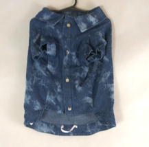 New Top Paw Blue Denim Jacket Dog Size Large - £4.47 GBP