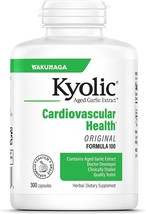 Kyolic Aged Garlic Extract Formula 100, 300 Capsules (Packaging May Vary) - £43.15 GBP