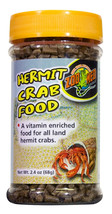 Zoo Med Hermit Crab Food Vitamin Enriched for All Land Hermit Crabs 2.4 oz Zoo M - £11.04 GBP