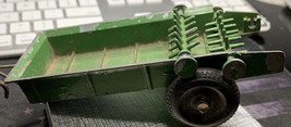 1950&#39;s-60&#39;s Slik Toys Aluminum Metal Green Manure Spreader Farm Implemen... - £19.68 GBP