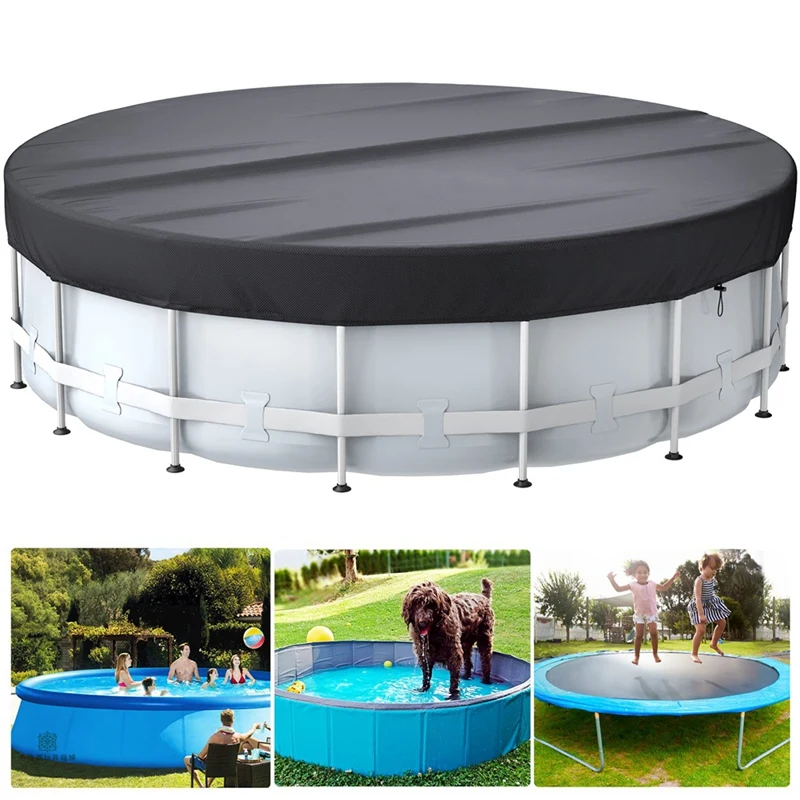 1 PCS Round Pool Cover Solar Pool Covers For Above Ground Pools, Hot Tub Cover - £29.10 GBP+