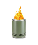 OLIXIS 7" Solo Stove Small Wood Burning or Pellet Stove Tabletop Fire Pit - $25.00