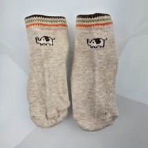 Vintage Gymboree Elephant Walk 2002 Tan Striped Baby Boy 3-6m Socks Clothes - $276.16 MXN