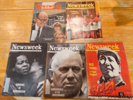 Lot of 5 Newsweek 1963 China Catholicism Khrushchev Birmingham - $19.79