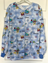 SB Scrubs Snow Bears Scrub Coat Size M - $20.10