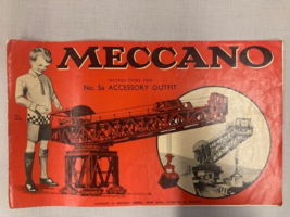 Meccano Instruction Magazine for Accessory Outfit No 5a - $9.20