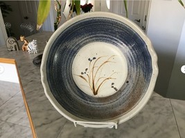 Vintage Glazed Stoneware Bowl 10 1/4W (N) - £59.94 GBP