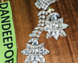 Vintage Retro Rhinestone Dangling Flower Pin Brooch Jewelry - $24.74